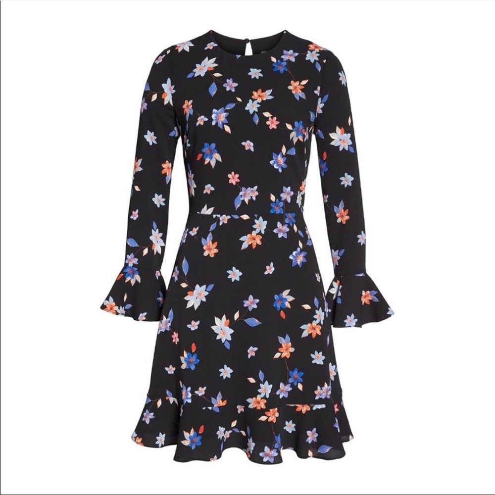 Eliza J Fit and Flared Dress